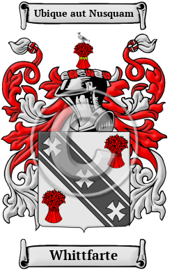 Whittfarte Family Crest/Coat of Arms