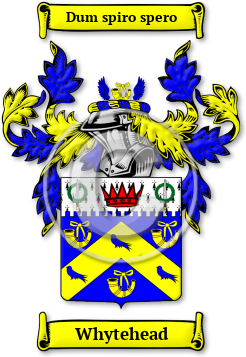 Whytehead Family Crest Download (jpg) Legacy Series - 150 DPI