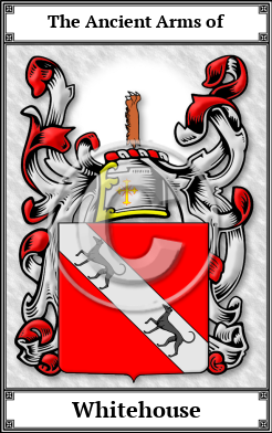 Whitehouse Family Crest Download (JPG)  Book Plated - 150 DPI