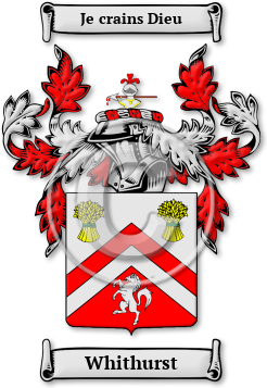 Whithurst Family Crest Download (jpg) Legacy Series - 150 DPI