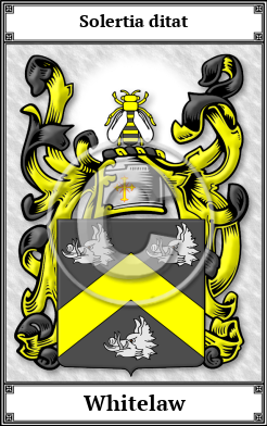Whitelaw Family Crest Download (JPG)  Book Plated - 150 DPI