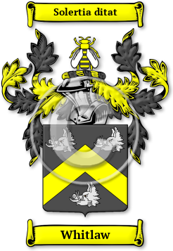 Whitlaw Family Crest Download (jpg) Legacy Series - 150 DPI