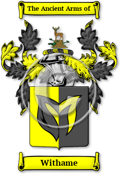 Withame Family Crest Download (jpg) Legacy Series - 150 DPI