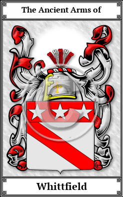 Whittfield Family Crest Download (JPG)  Book Plated - 150 DPI