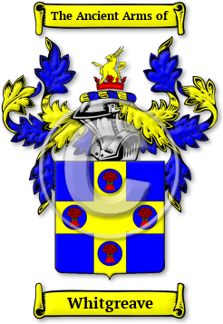 Whitgreave Family Crest Download (jpg) Legacy Series - 150 DPI