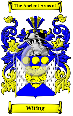 Witing Family Crest/Coat of Arms
