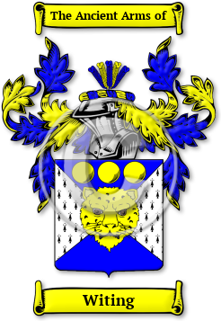 Witing Family Crest Download (jpg) Legacy Series - 150 DPI