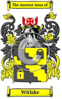 Witlake Family Crest/Coat of Arms