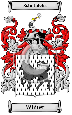 Whiter Family Crest Download (JPG) Heritage Series - 600 DPI