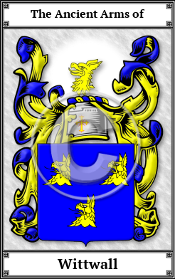 Wittwall Family Crest Download (JPG)  Book Plated - 150 DPI