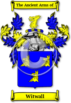 Witwall Family Crest Download (jpg) Legacy Series - 150 DPI