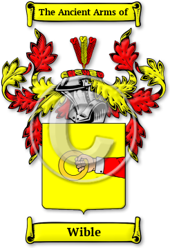 Wible Family Crest Download (jpg) Legacy Series - 150 DPI
