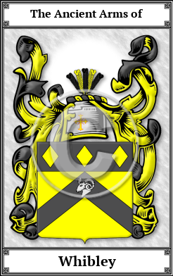 Whibley Family Crest Download (JPG)  Book Plated - 150 DPI