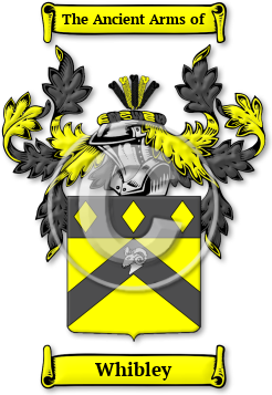 Whibley Family Crest Download (jpg) Legacy Series - 150 DPI
