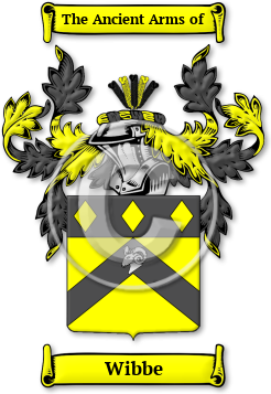 Wibbe Family Crest Download (jpg) Legacy Series - 150 DPI