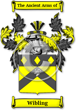 Wibling Family Crest Download (jpg) Legacy Series - 150 DPI
