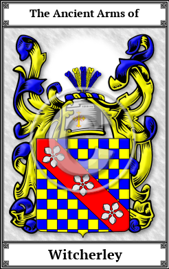 Witcherley Family Crest Download (JPG)  Book Plated - 150 DPI