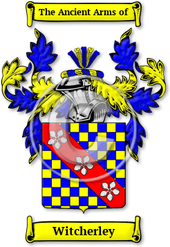 Witcherley Family Crest Download (jpg) Legacy Series - 150 DPI