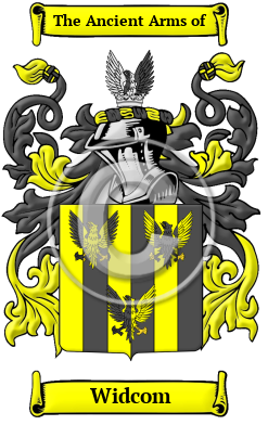 Widcom Family Crest/Coat of Arms
