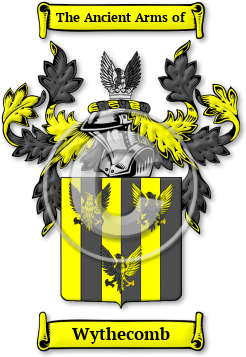 Wythecomb Family Crest Download (jpg) Legacy Series - 150 DPI