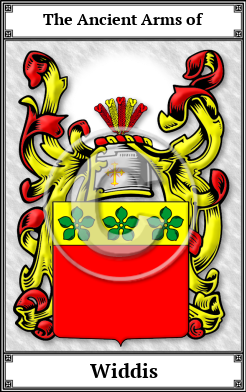 Widdis Family Crest Download (JPG)  Book Plated - 150 DPI