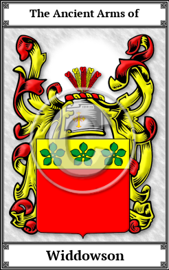 Widdowson Family Crest Download (JPG)  Book Plated - 150 DPI
