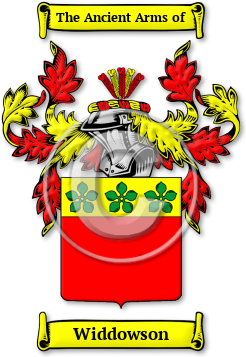 Widdowson Family Crest Download (jpg) Legacy Series - 150 DPI
