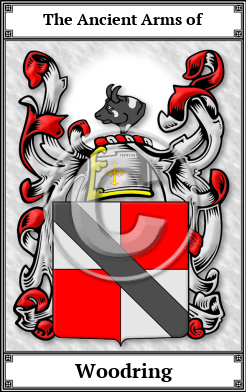 Woodring Family Crest Download (JPG)  Book Plated - 150 DPI