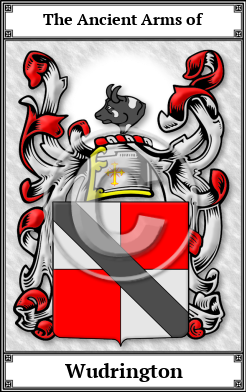 Wudrington Family Crest Download (JPG)  Book Plated - 150 DPI