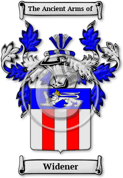 Widener Family Crest Download (JPG) Legacy Series - 600 DPI
