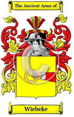 Wiebeke Family Crest/Coat of Arms