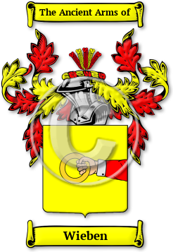 Wieben Family Crest Download (jpg) Legacy Series - 150 DPI