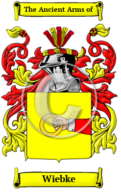 Wiebke Family Crest Download (JPG) Heritage Series - 600 DPI