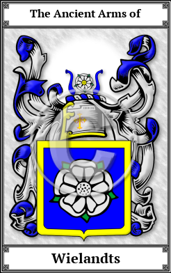 Wielandts Family Crest Download (JPG)  Book Plated - 150 DPI