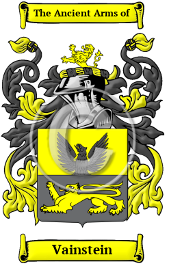 Vainstein Family Crest/Coat of Arms