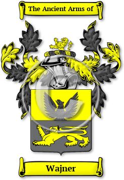 Wajner Family Crest Download (jpg) Legacy Series - 150 DPI