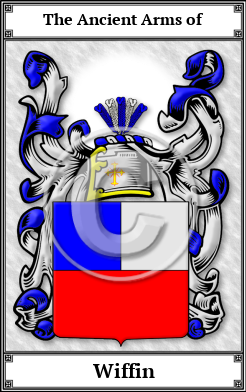 Wiffin Family Crest Download (JPG)  Book Plated - 150 DPI