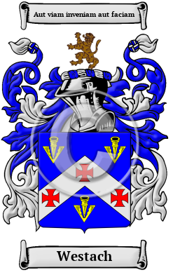 Westach Family Crest/Coat of Arms