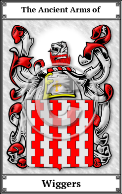 Wiggers Family Crest Download (JPG) Book Plated - 600 DPI