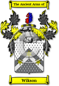 Wikson Family Crest Download (jpg) Legacy Series - 150 DPI