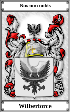 Wilberforce Family Crest Download (JPG)  Book Plated - 150 DPI