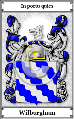Wilburgham Family Crest Download (JPG)  Book Plated - 150 DPI