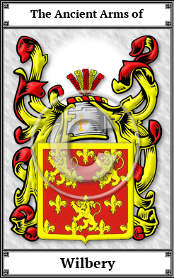 Wilbery Family Crest Download (JPG)  Book Plated - 150 DPI