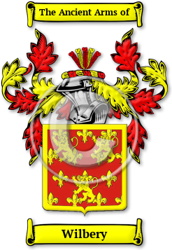 Wilbery Family Crest Download (jpg) Legacy Series - 150 DPI