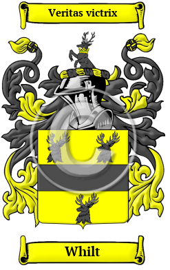 Whilt Family Crest/Coat of Arms