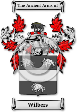 Wilbers Family Crest Download (jpg) Legacy Series - 150 DPI