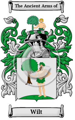 Wilt Family Crest Download (JPG) Heritage Series - 600 DPI