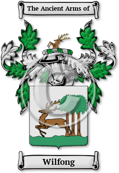 Wilfong Family Crest Download (JPG) Legacy Series - 600 DPI