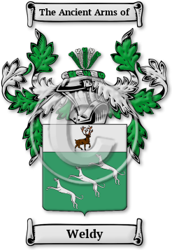 Weldy Family Crest Download (jpg) Legacy Series - 150 DPI