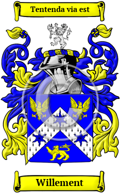Willement Family Crest Download (JPG) Heritage Series - 300 DPI